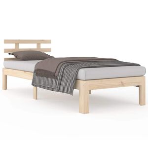 vidaXL Giroletto in Legno Massello 90x200 cm