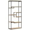 vidaXL Libreria 80x30x180 cm in Legno di Mango Grezzo