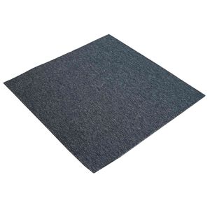 vidaXL Piastrella per Tappeto Blu Grigio 50 x 50 cm 20 pz PP e Bitume