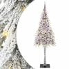 vidaXL Albero di Natale con 300 LED Bianco 210 cm PE e Acciaio