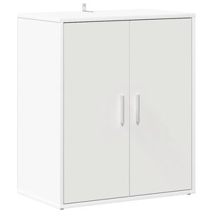 vidaXL Scarpiera Bianca 60x35x70 cm in Truciolato