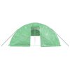 vidaXL Serra con Telaio in Acciaio Verde 90 m&sup2; 18x5x2,3 m