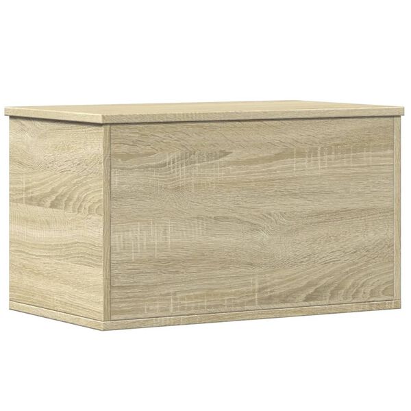 vidaXL Contenitore Portaoggetti Rovere Sonoma 60x35x35cm in Truciolato