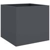 vidaXL Fioriera Antracite 42x40x39 cm in Acciaio
