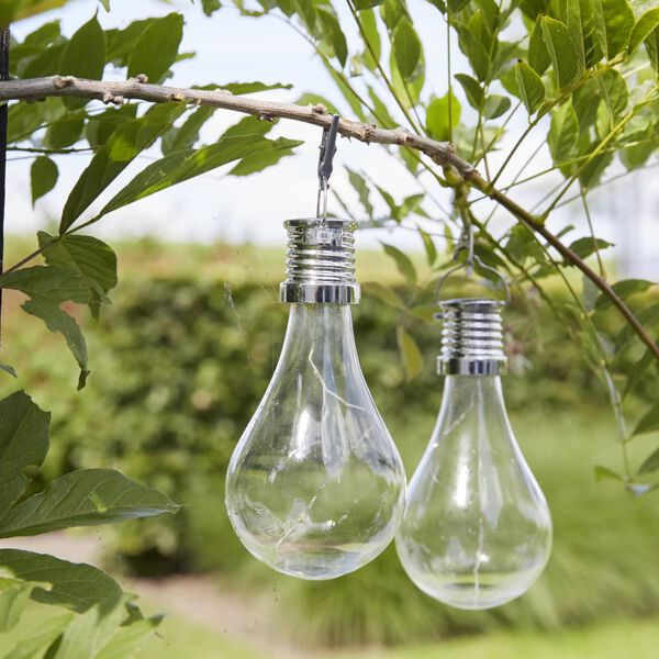 Luxform Luci LED Solari per Feste in Giardino 12 pz Trasparente 95220