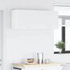 vidaXL Armadio pensile 2 pcs Bianco 50 x 31 x 40 cm Legno multistrato