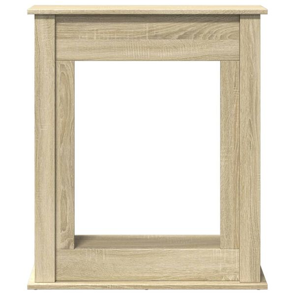 vidaXL Cornice per Camino Rovere Sonoma 75x20x87,5 cm in Truciolato