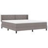 vidaXL Letto a molle con materasso Talpa 200 x 180 cm Poliestere