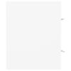 vidaXL Mobile Lavabo Bianco 41x38,5x48 cm in Legno Multistrato