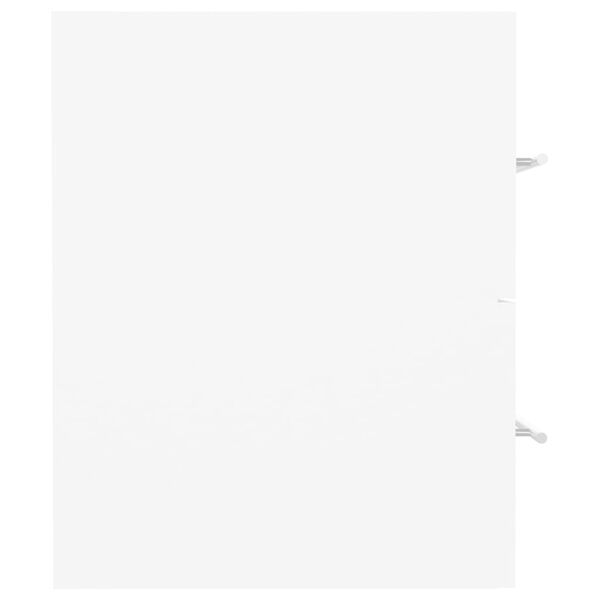 vidaXL Mobile Lavabo Bianco 41x38,5x48 cm in Legno Multistrato