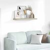 vidaXL Scaffale a Parete Rovere 80x23,5x3,8 cm in MDF