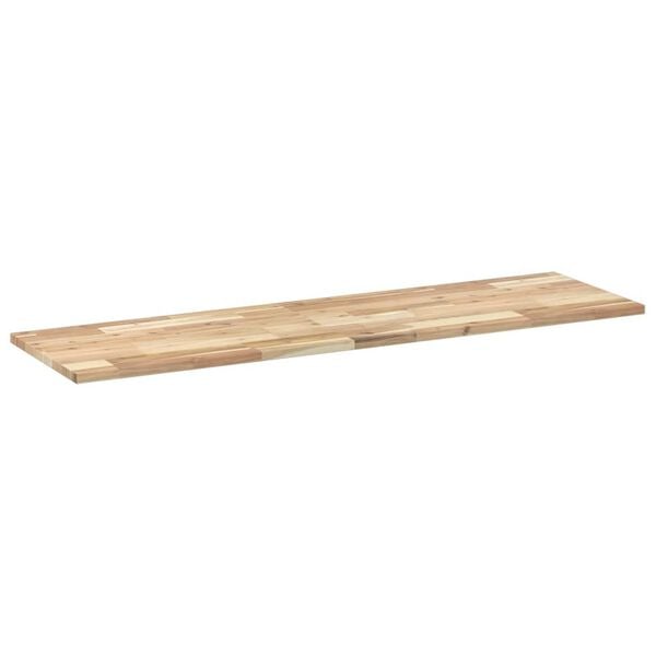 vidaXL Ripiano a Parete 120x40x2 cm Legno Massello Acacia Non Trattato