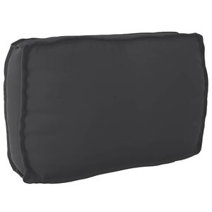 vidaXL Cuscino Nero 70 x 40 x 12 cm Tessuto Oxford