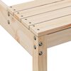 vidaXL Tavolo da Picnic 160x134x75 cm in Legno Massello di Pino