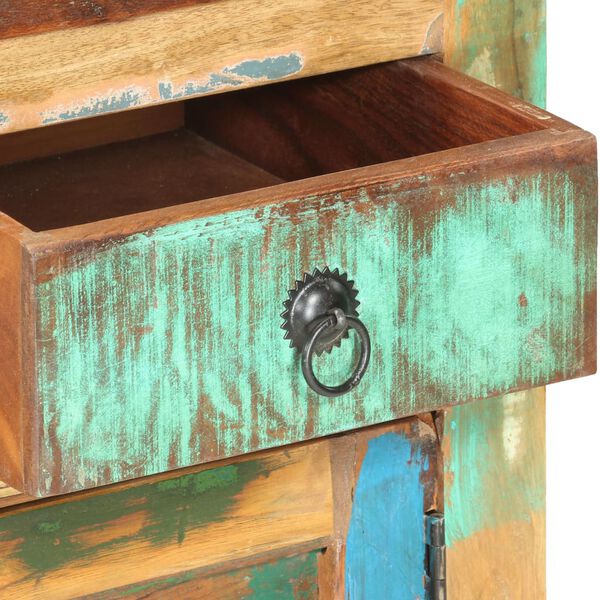 vidaXL Credenza 70x35x65 cm in Legno Massello di Recupero