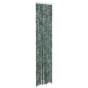 vidaXL Zanzariera Verde e Bianco 56x185 cm Ciniglia