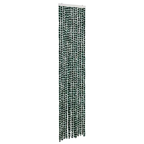 vidaXL Zanzariera Verde e Bianco 56x185 cm Ciniglia
