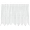vidaXL Tenda in Pizzo Bianco 80 x 200 cm Poliestere