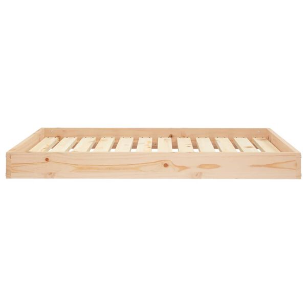 vidaXL Cuccia per Cani 101,5x74x9 cm in Legno Massello di Pino