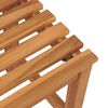 vidaXL Panchina da Giardino 114 cm in Legno Massello di Teak
