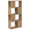 vidaXL Set mobile TV Marrone 60 x 24 x 125,5 cm Legno multistrato