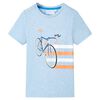Maglietta da Bambino Blu Tenue M&eacute;lange 128