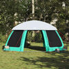 vidaXL Tenda da piscina con Patta Rimovibile&Pareti in Rete 612x612 cm