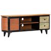 vidaXL Mobile Porta TV 120x30x45 cm in Legno Massello di Recupero
