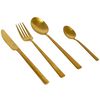 Bo-Camp Set Posate 16 pz Fairbanks Oro
