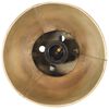 vidaXL Lampada da Pavimento con 2 Paralumi Ottone E27 in Ghisa