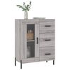 vidaXL Credenza Grigio Sonoma 69,5x34x90 cm in Legno Multistrato