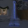 vidaXL Albero di Natale a LED 447 LED Blu 250 cm