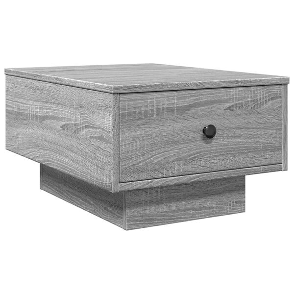 vidaXL Tavolino Salotto Grigio Sonoma 60x45x31 cm Legno Multistrato