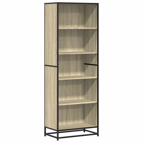 vidaXL Libreria Rovere Sonoma 60x35x170,5 cm in Truciolato