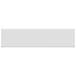vidaXL Soglia della Finestra Bianco 60 x 25 x 4,5 cm PVC