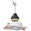 vidaXL Spotlight 24 pcs Bianco 9 x 9 x 2 cm Alluminio