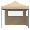 vidaXL Tenda Party Beige 292 x 292 x 315 cm Tessuto Oxford