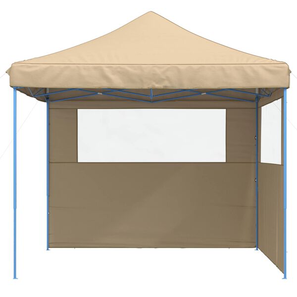 vidaXL Tenda Party Beige 292 x 292 x 315 cm Tessuto Oxford
