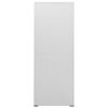 vidaXL Armadio Classificatore Grigio Chiaro 46x62x164 cm in Acciaio