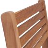 vidaXL Sedie da Giardino 4 pz con Cuscini Antracite Massello di Teak