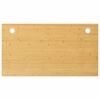 vidaXL Piano Scrivania 100x60x4 cm in Bamb&ugrave;
