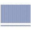 vidaXL Tenda Retrattile Blu e Bianco 450 × 300 cm