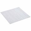 vidaXL Plance per Pavimentazione Autoadesiva Bianco 30,5 x 30,5 cm