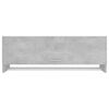 vidaXL Armadio Grigio Cemento 100x32,5x35 cm in Legno Multistrato