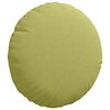 vidaXL Cuscini per Seduta 2 pcs Verde chiaro Ø30 x 13 cm Tessuto