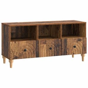 vidaXL Mobile TV 102 x 34,5 x 50 cm Legno vecchio Legno ingegnerizzato
