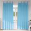 vidaXL Tende Blackout con Anelli 2 pcs Blu Chiaro 225 x 140 cm
