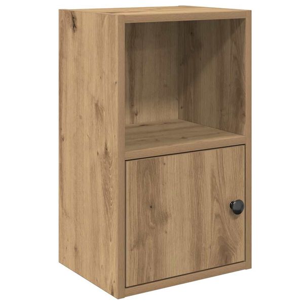 vidaXL Libreria Rovere Artigianale 31x24x52 cm in Legno Multistrato