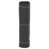 vidaXL Membrana anti-erbacce nera 0,5x100 m PP