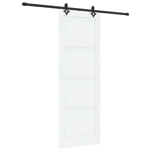 vidaXL Porta scorrevole ORKDAL Bianco 83 x 232 cm
